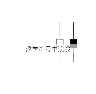 数学符号中浪线