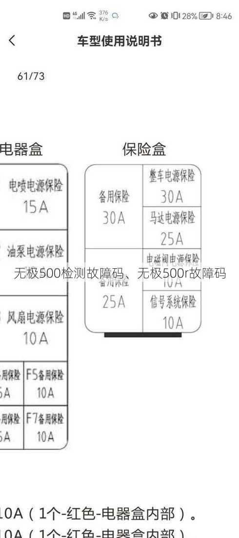 无极500检测故障码、无极500r故障码